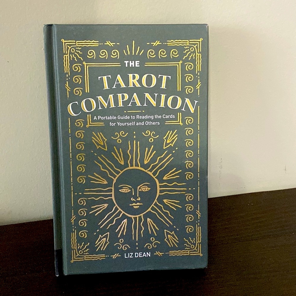 The Tarot Companion Portable Guide Hardcover Book Liz Dean Pocket Reference